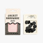 KYLIE & THE MACHINE - Jacket Hardware Kit - MATTE BLACK