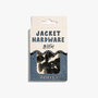 KYLIE & THE MACHINE - Jacket Hardware Kit - PEWTER