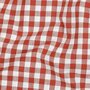 COUPON 55 CM Verhees - Yarn Dyed BIG CHECK Terra - POPLIN KATOEN