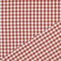COUPON 55 CM Verhees - Yarn Dyed BIG CHECK Terra - POPLIN KATOEN