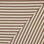 Verhees - Rib Yarn Dyed Stripes CINNAMON - Jersey 