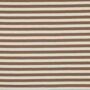 Verhees - Rib Yarn Dyed Stripes CINNAMON - Jersey 