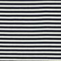 Verhees - Rib Yarn Dyed Stripes Navy - Jersey 