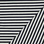 Verhees - Rib Yarn Dyed Stripes Navy - Jersey 