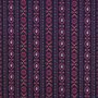 Verhees - Digital Flowers Navy  - POPLIN Oekotex KATOEN