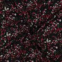 VERHEES - Digital flowers - Black  Lenzing Ecovero