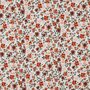 Verhees - Digital Flowers White/Peach - Jersey (GOTS)