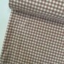 COUPON 80 CM Earth Red Check FLANEL KATOEN 