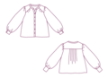 Atelier Jupe - Alexa Blouse - papier patroon 