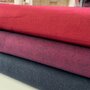 COUPON 60cm DEADSTOCK Herringbone Aubergine COTTON