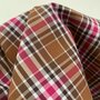DEADSTOCK Brown Berry Brick COTTON