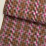 DEADSTOCK Brown Berry Brick COTTON