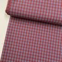 DEADSTOCK Classic Red Blue Squared COTTON