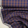DEADSTOCK Dark Blue Brown COTTON SOFT