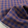 DEADSTOCK Dark Blue Brown COTTON SOFT