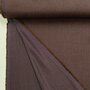 DEADSTOCK Chocolate Blue Stitches COTTON 
