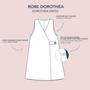 Lise Tailor - Dorothea Pinafore Wrapdress - Papier Patroon
