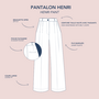 Lise Tailor - Henri Trousers - Papier Patroon