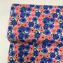 Cloud9 - Striped Petunias - WILD GARDEN - COTTON biokatoen