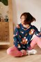 Eglantine & Zoé - Anémona Inktblauw SWEAT OEKO-TEX