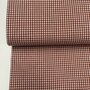 COUPON 115 CM Verhees - Yarn Dyed CHECK Terra - POPLIN KATOEN