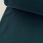 COUPON 45 CM Fabrilogy - Petrol Katoen Fleece GOTS
