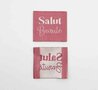L'Etiquette Home Couture - Salut Beauté - Pink woven labels