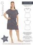 Minikrea Dolman Dames dress 70050